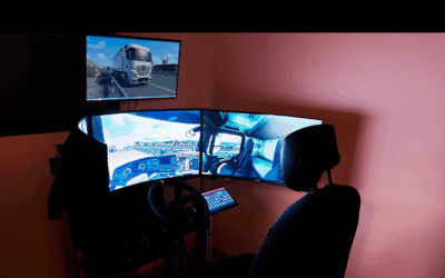 Apostamos por las prácticas en Simulador de conducción de camión