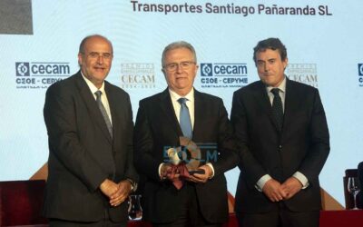 Entrega de premios CECAM – CEOE – CEPYME- Santiago Peñaranda Mejor Empresario del Año 2025